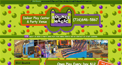 Desktop Screenshot of bouncemagic.com